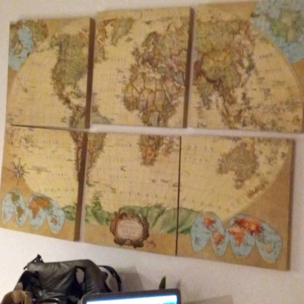 Elizabeth Medley 6 pc world canvas